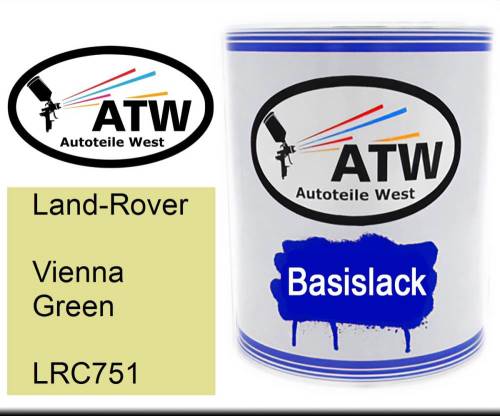 Land-Rover, Vienna Green, LRC751: 1L Lackdose, von ATW Autoteile West.